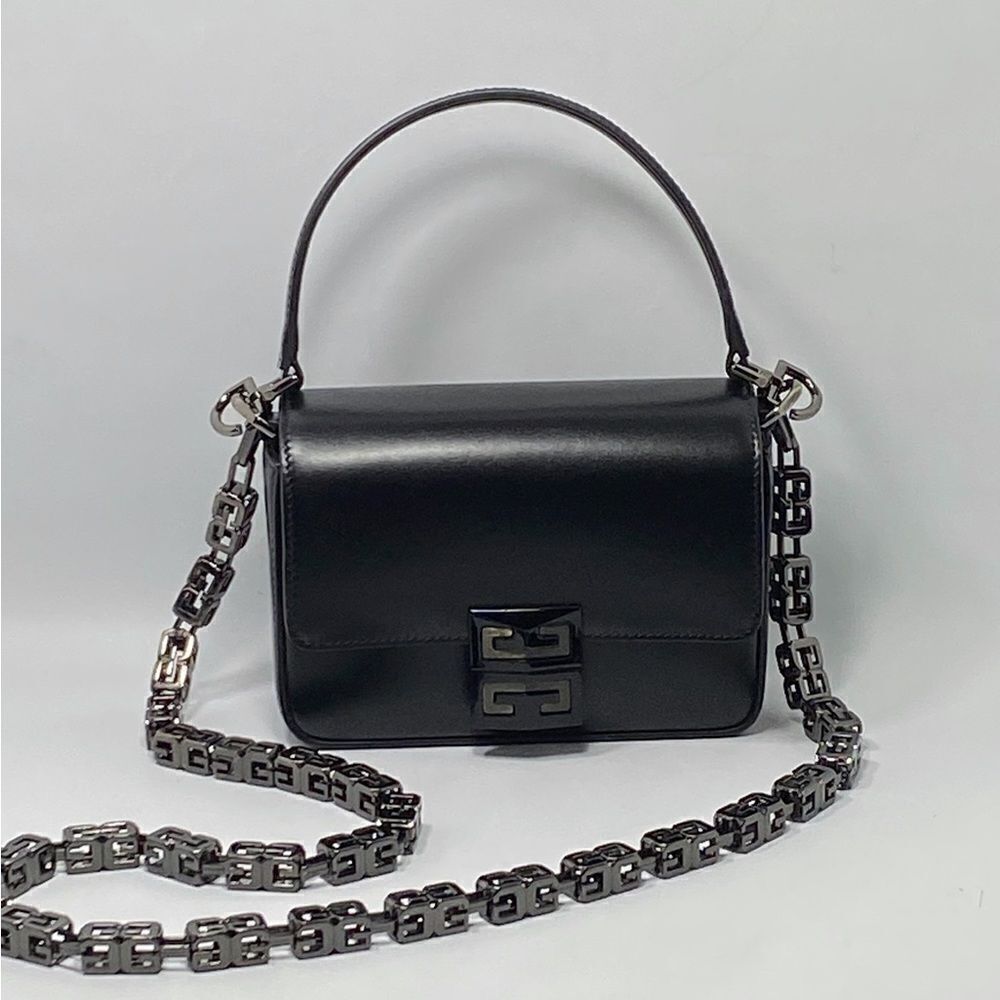 Givenchy Small 4G Bag In Box Leather With Chain